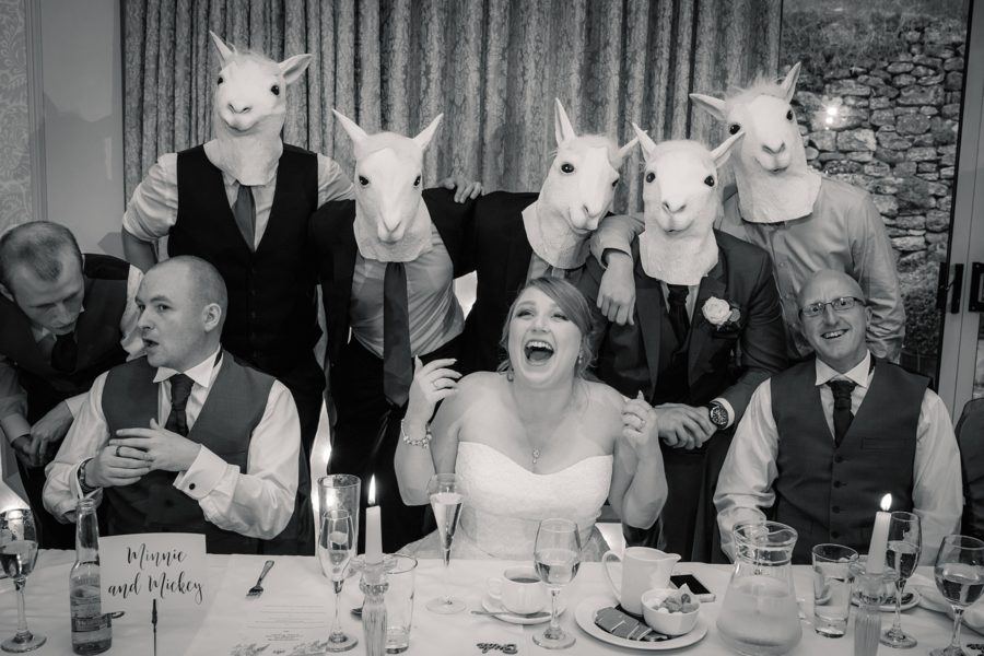 funny wedding photography